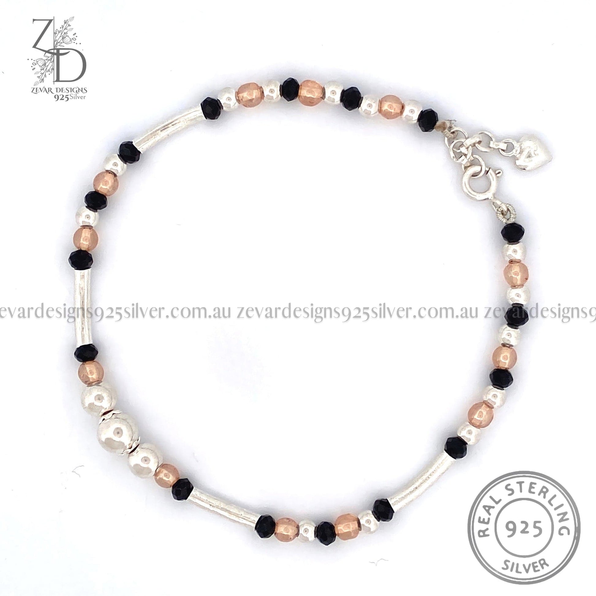 Zevar Designs 925 Silver baby-anklets Silver Anklet (925 Pure Silver)