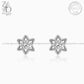 Zevar Designs 925 Silver Necklaces-Pendants 925 Silver Zircon Heart Pendant Set With Earrings