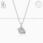 Zevar Designs 925 Silver Necklaces-Pendants Dolphin Pendant with Chain