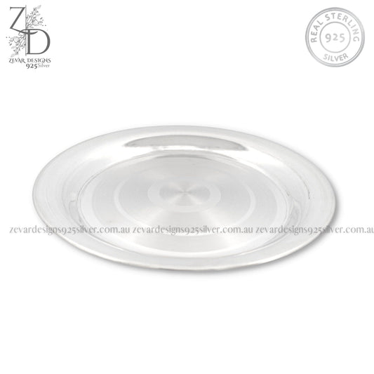 Zevar Designs 925 Silver utensil Silver Plate 15cms