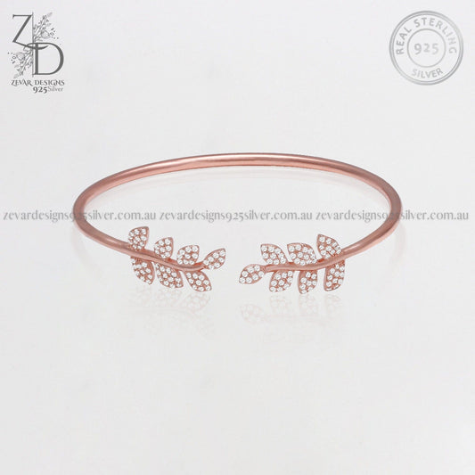 Zevar Designs 925 Silver women-bracelets Bracelet in Rosegold