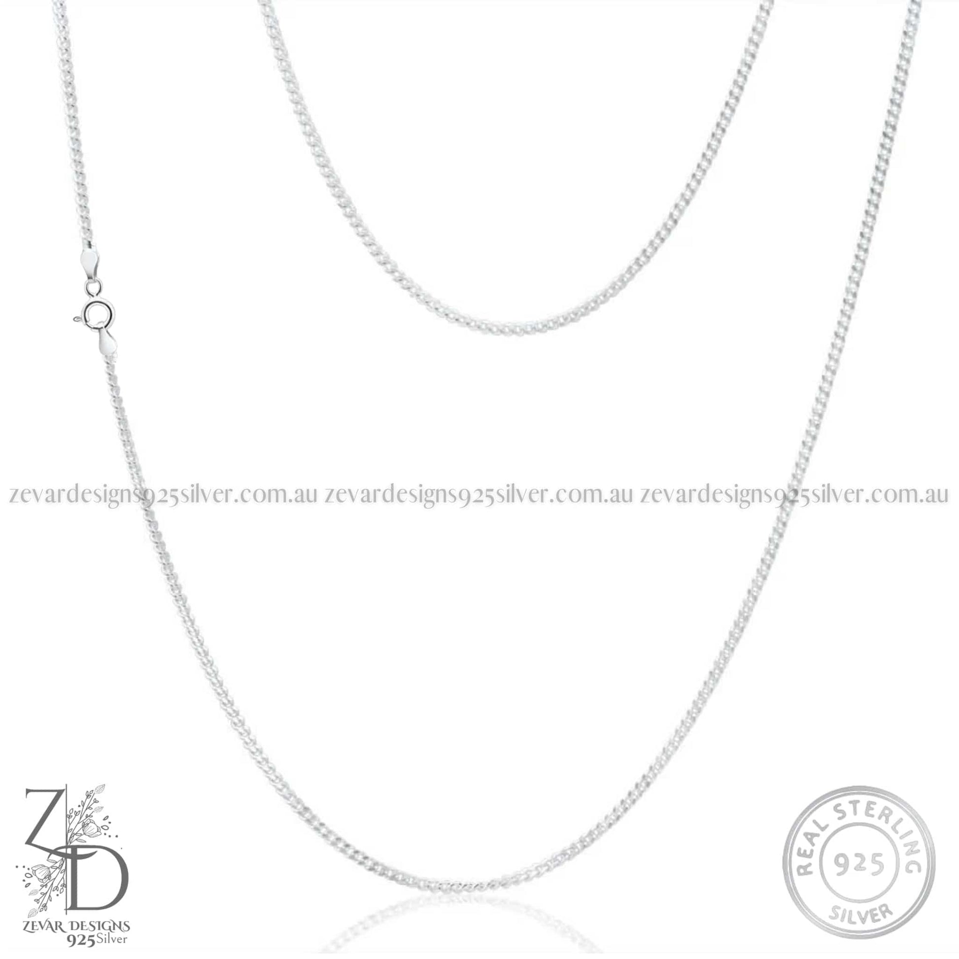 Zevar Designs 925 Silver women-chains Box Chain