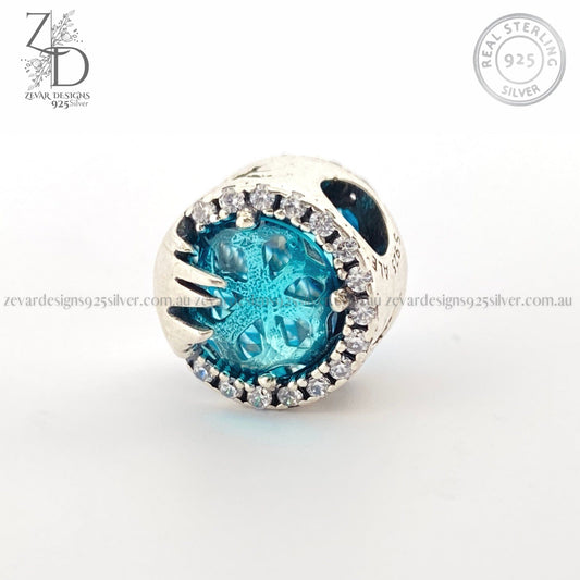 Zevar Designs 925 Silver women-rings AD Charm - Aquamarine